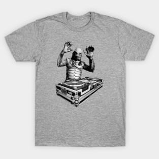 Creature from the black lagoon Gill-man DJ T-Shirt